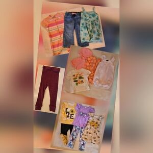 Bundle Of Baby Girls Clothing Size 18-24 Months